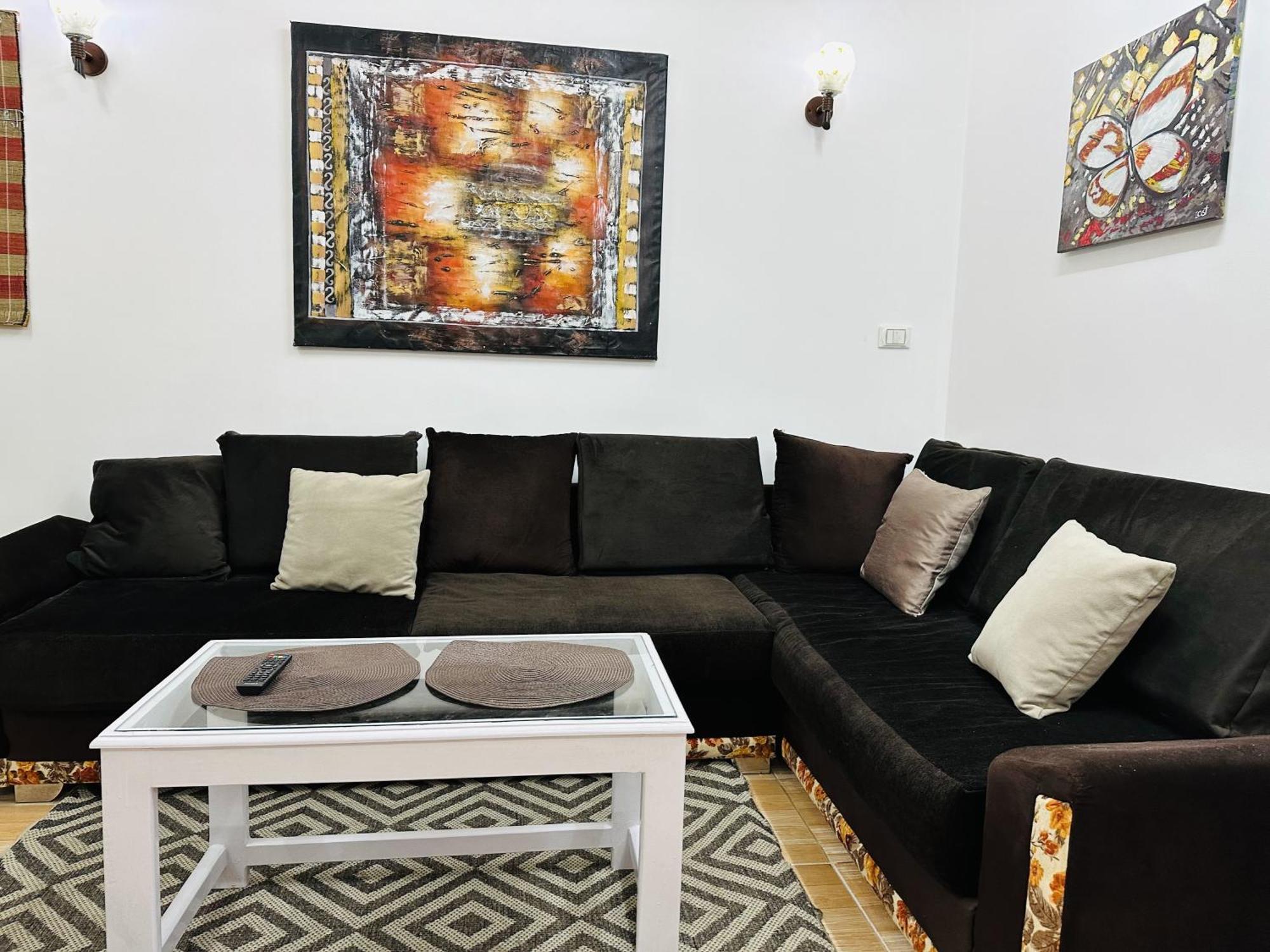 Zebra Apartments Hurghada Center Bagian luar foto
