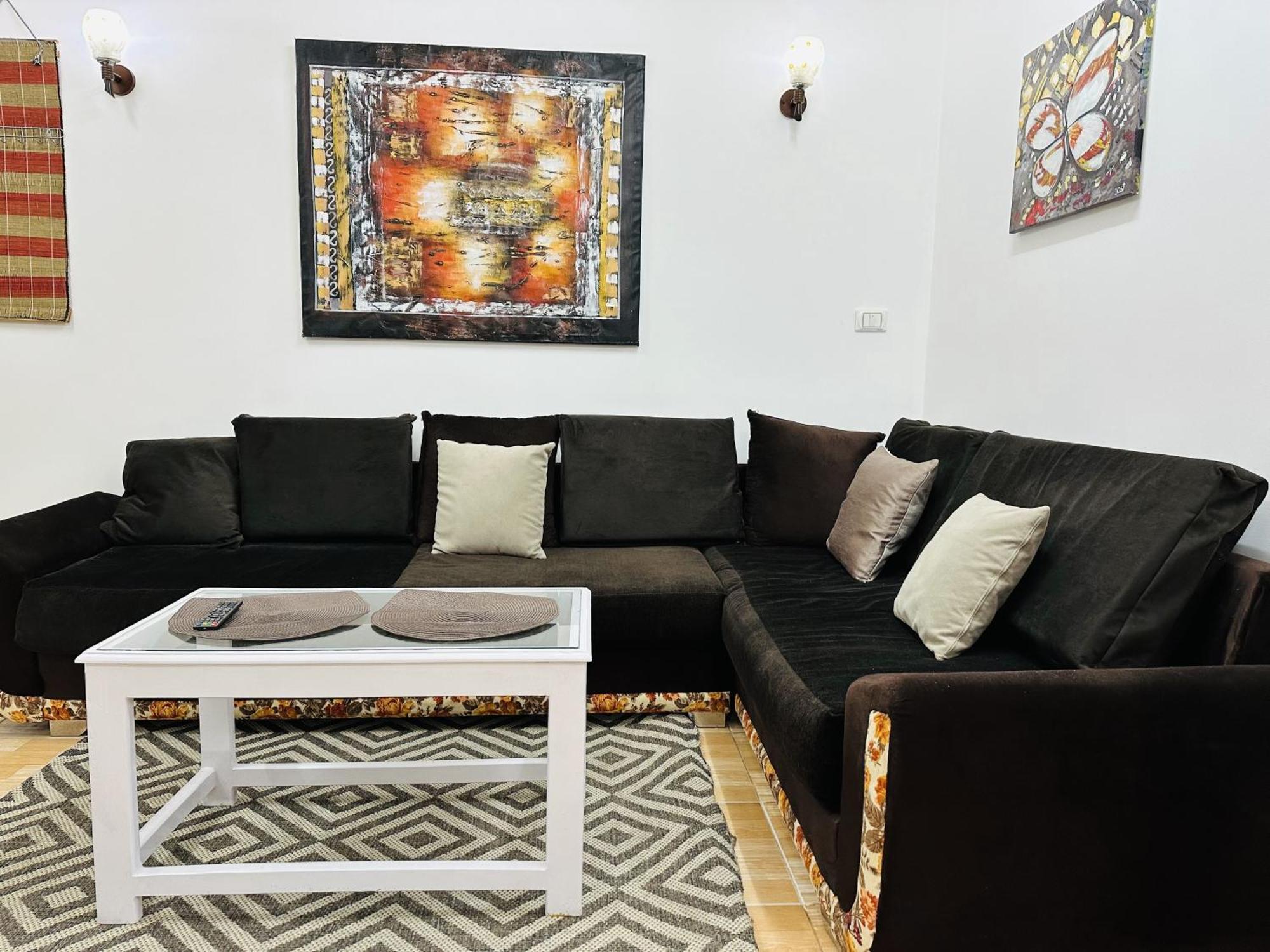 Zebra Apartments Hurghada Center Bagian luar foto