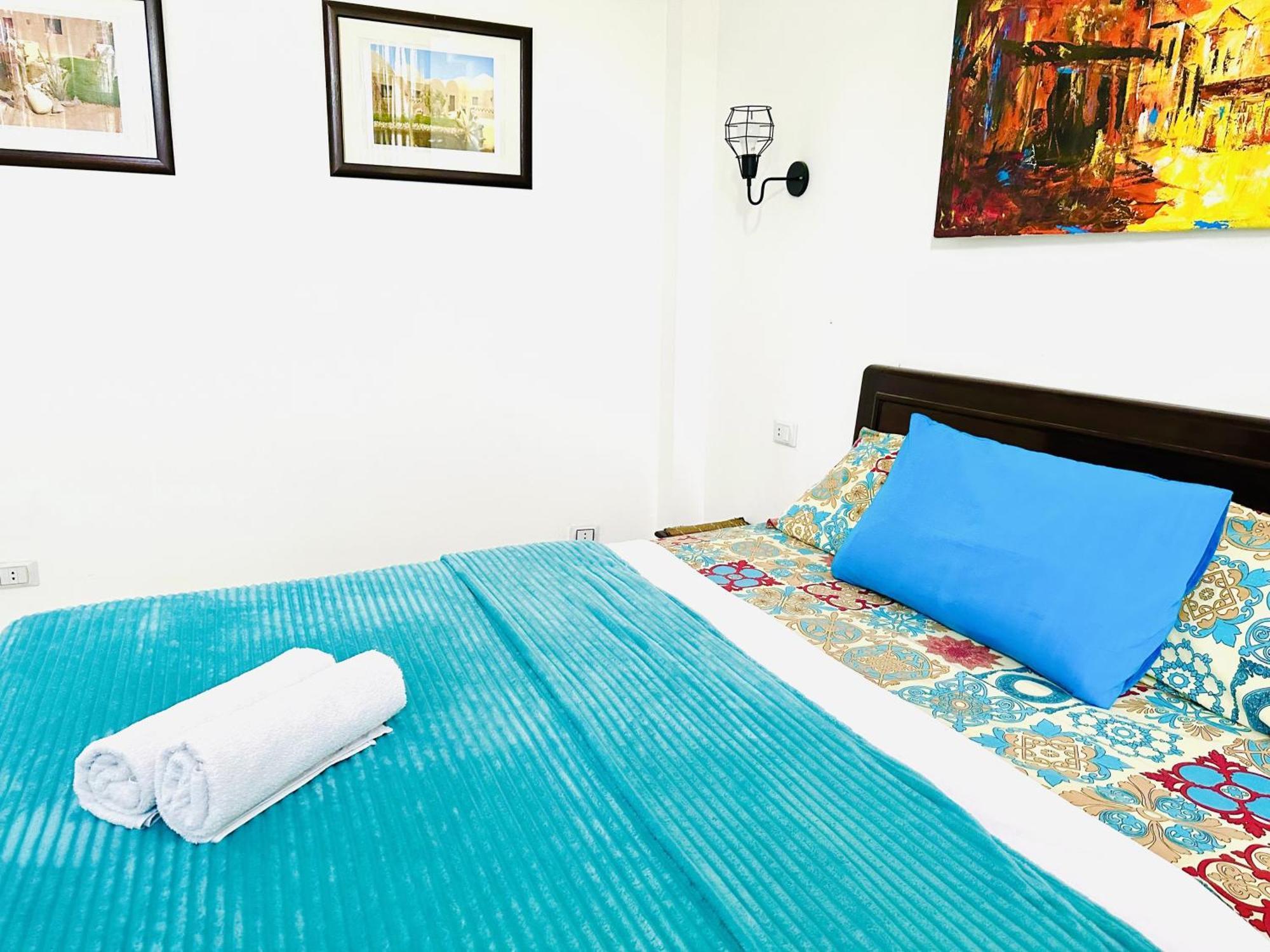 Zebra Apartments Hurghada Center Bagian luar foto
