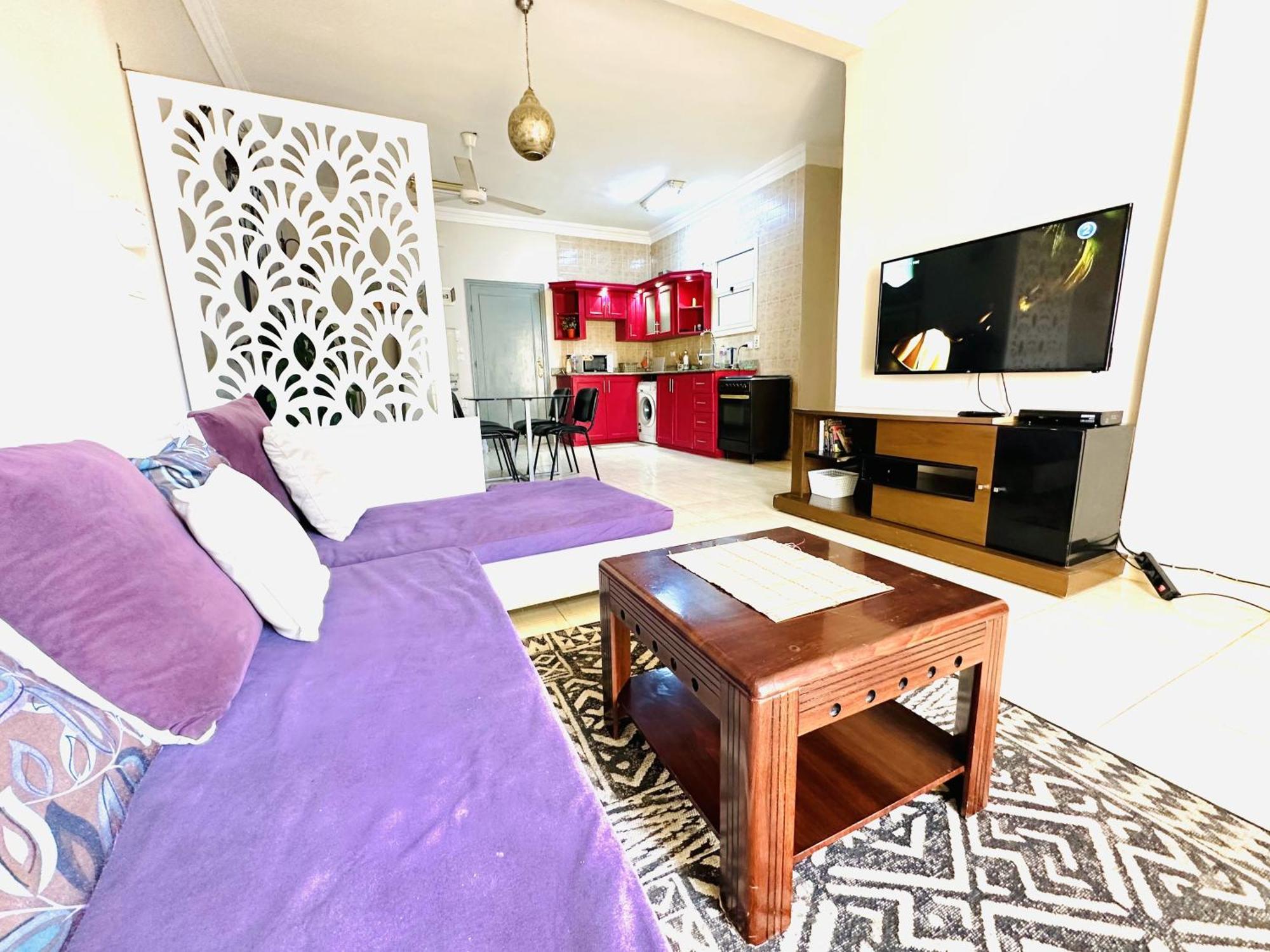 Zebra Apartments Hurghada Center Bagian luar foto