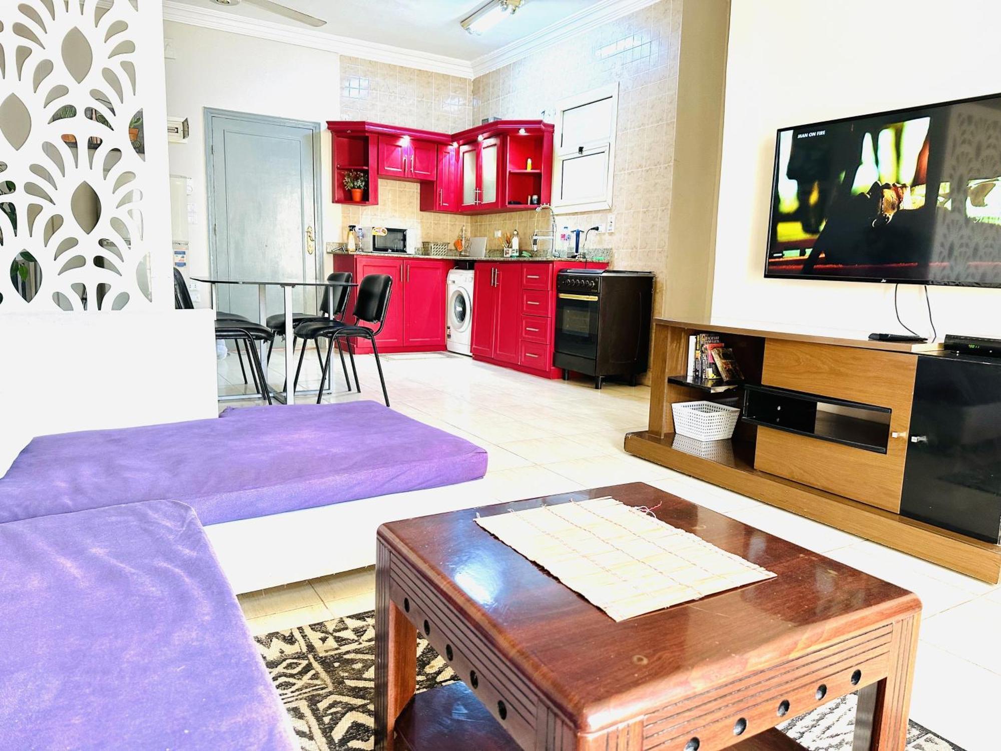 Zebra Apartments Hurghada Center Bagian luar foto