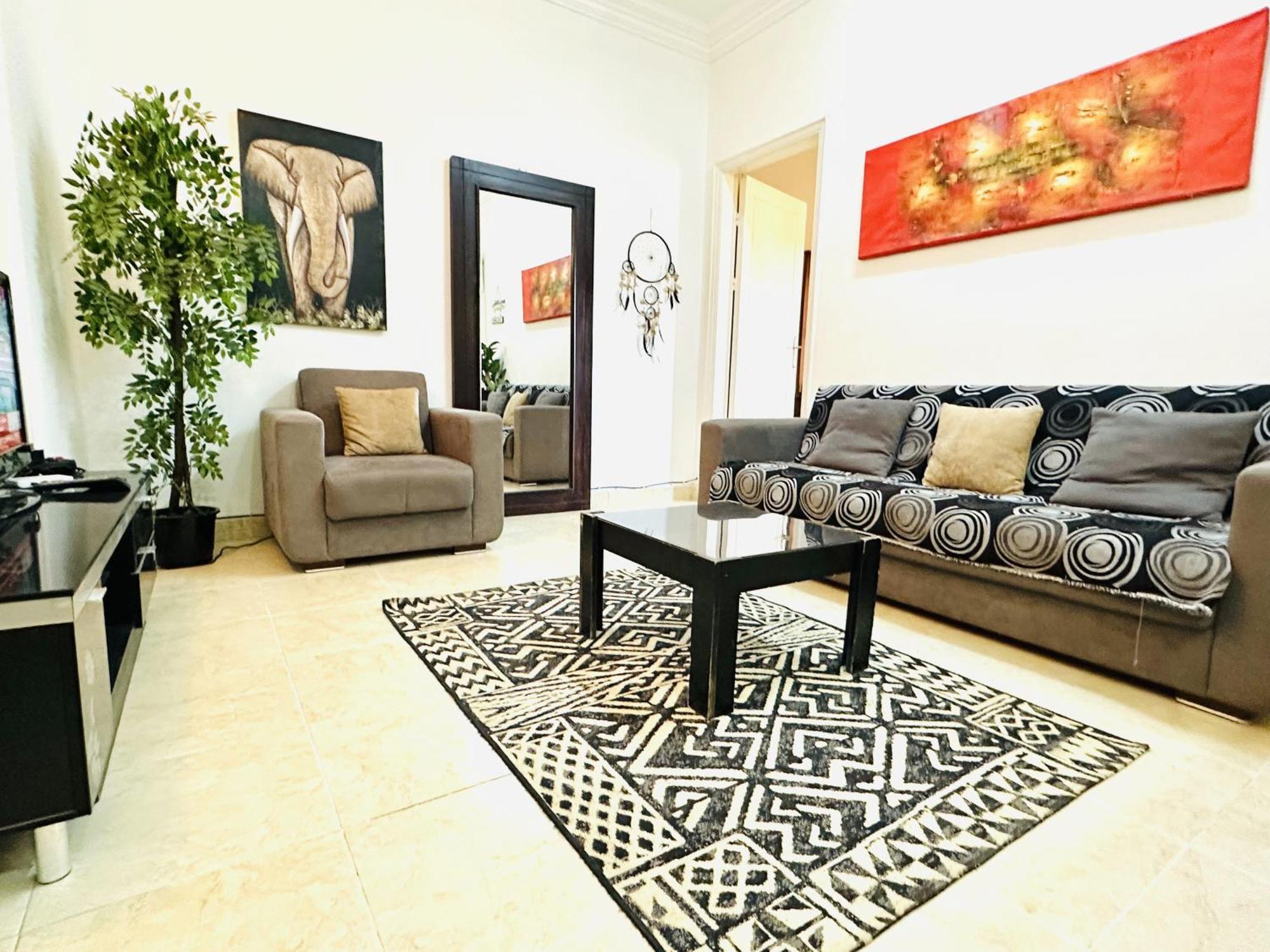 Zebra Apartments Hurghada Center Bagian luar foto
