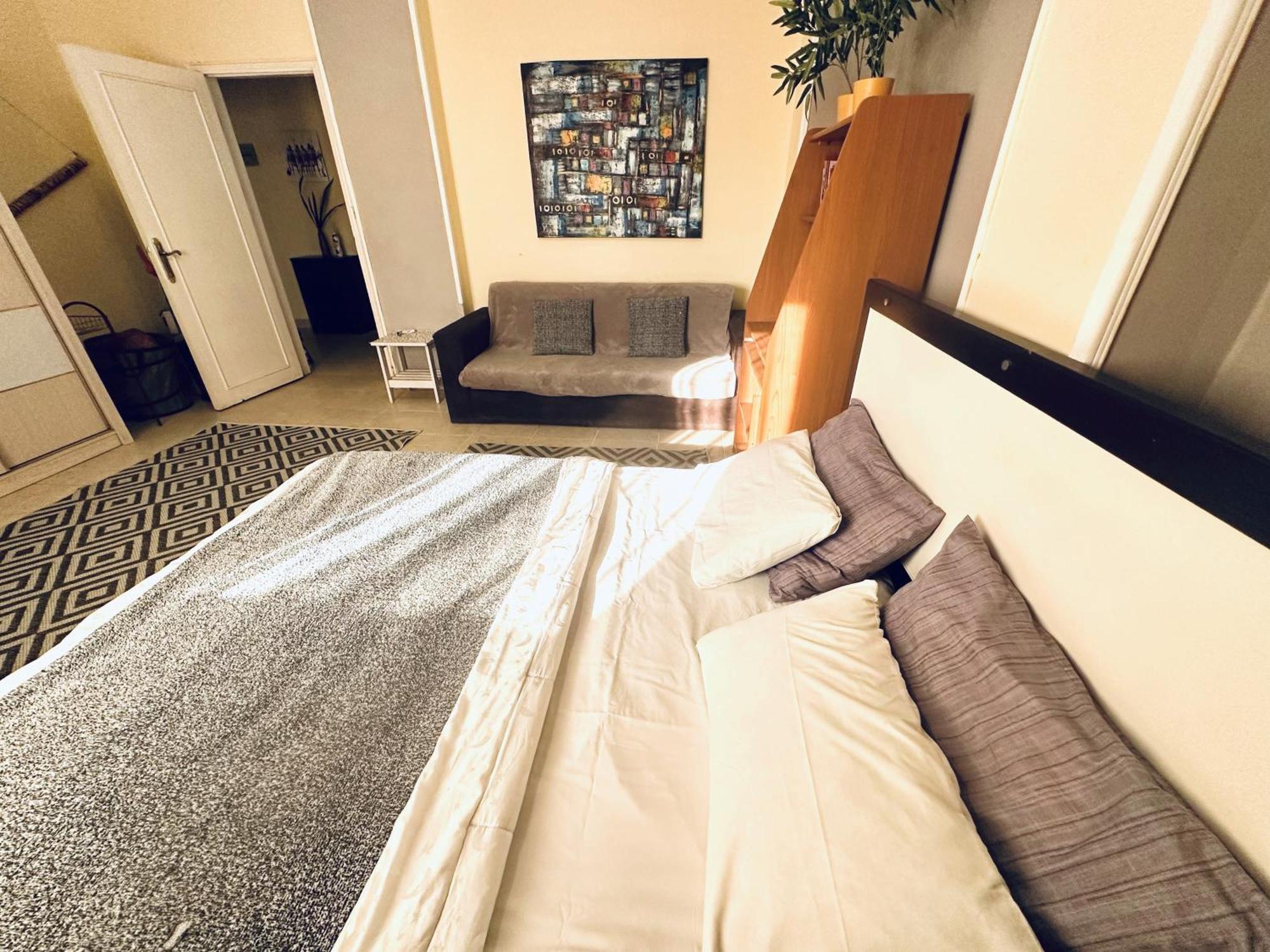 Zebra Apartments Hurghada Center Bagian luar foto