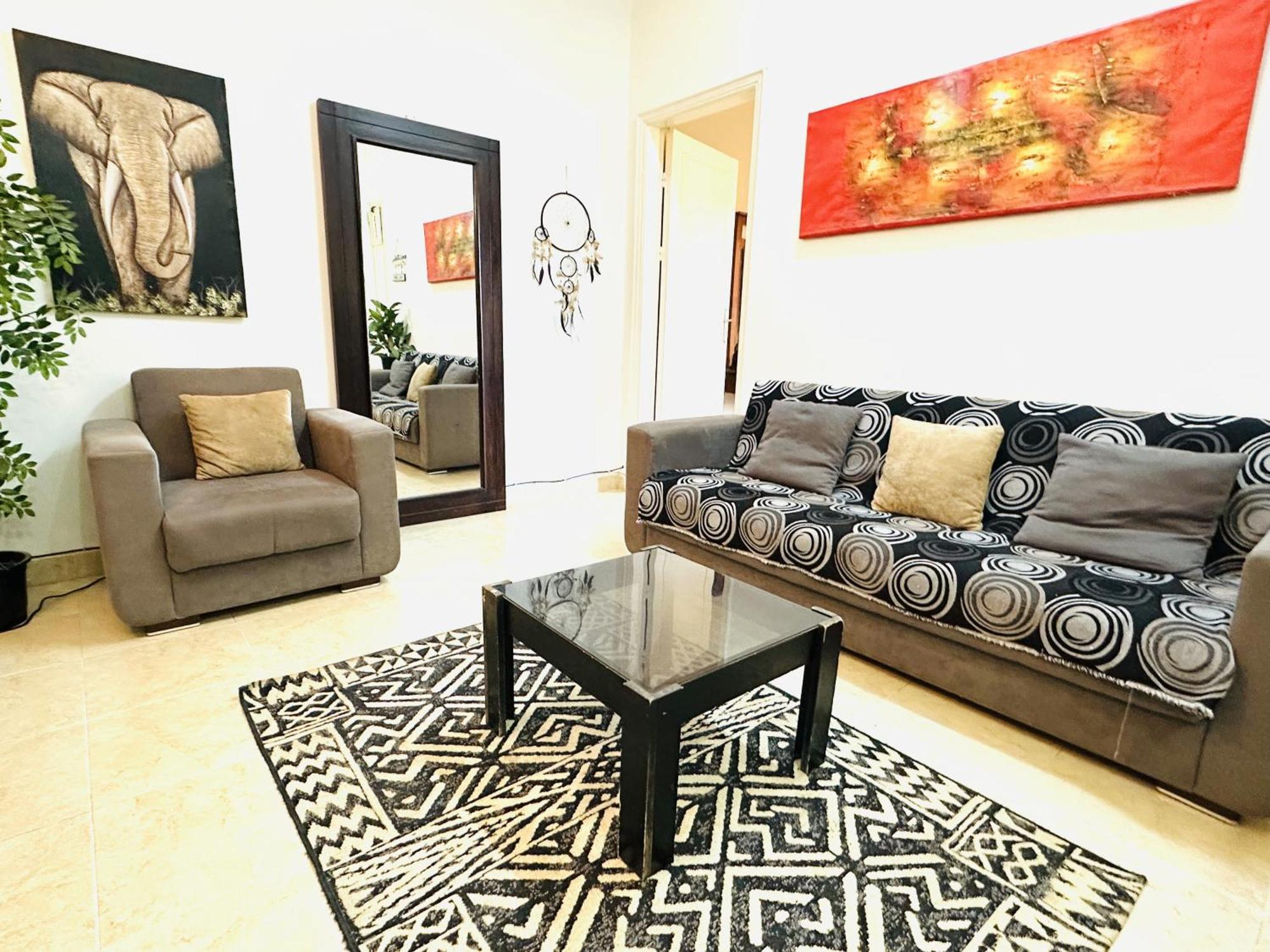 Zebra Apartments Hurghada Center Bagian luar foto